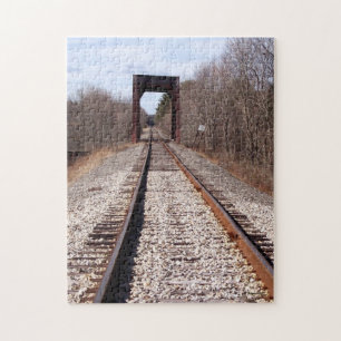 Train Tracks Jigsaw Puzzle