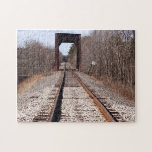 Train Tracks Jigsaw Puzzle