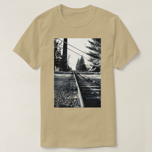 Train Tracks T-Shirt (Design Front)