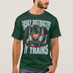 Train Trains Locomotive Railroad T-Shirt