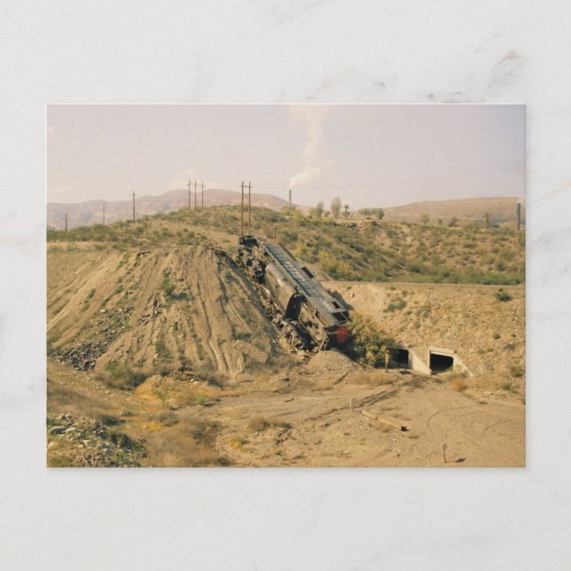 Train Wreck Postcard (Front)