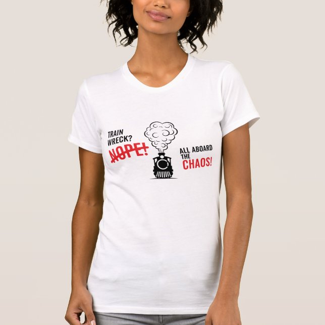 Train Wreck T-Shirt (Front)