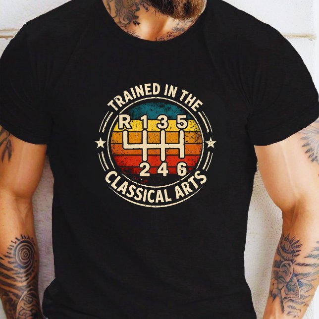 Trained In The Classical Arts Speed Manual  T-Shirt (Creator Uploaded)