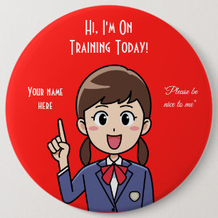 Trainee Employee Red Button
