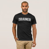 Trainer Coach Bella+Canvas Short Sleeve Mens T-Shirt (Front Full)