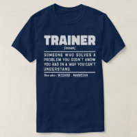 Trainer Noun Definition Training Certified Worker