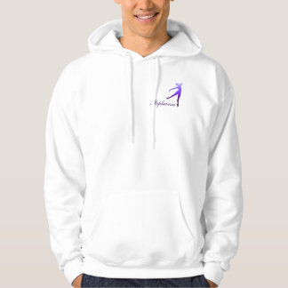 TRAINER WITH BALLET SCROLL HOOD HOODIE
