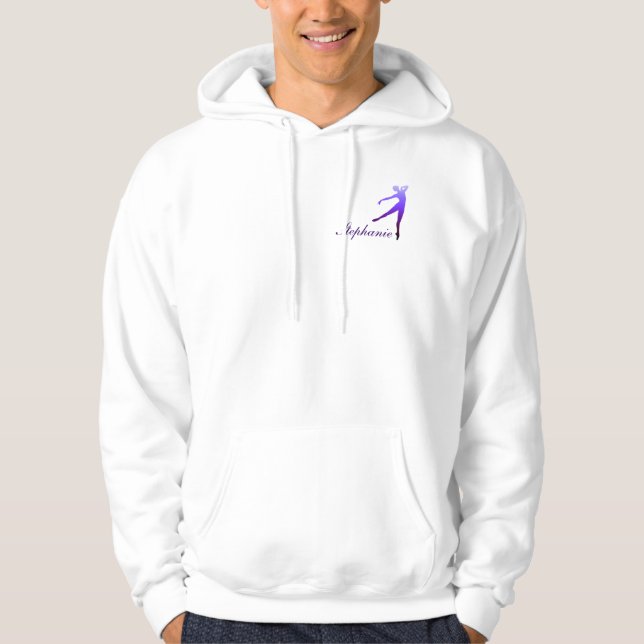 TRAINER WITH BALLET SCROLL HOOD HOODIE (Front)