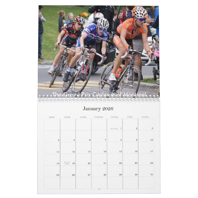 Training and outings calendar 2011 (Jan 2026)