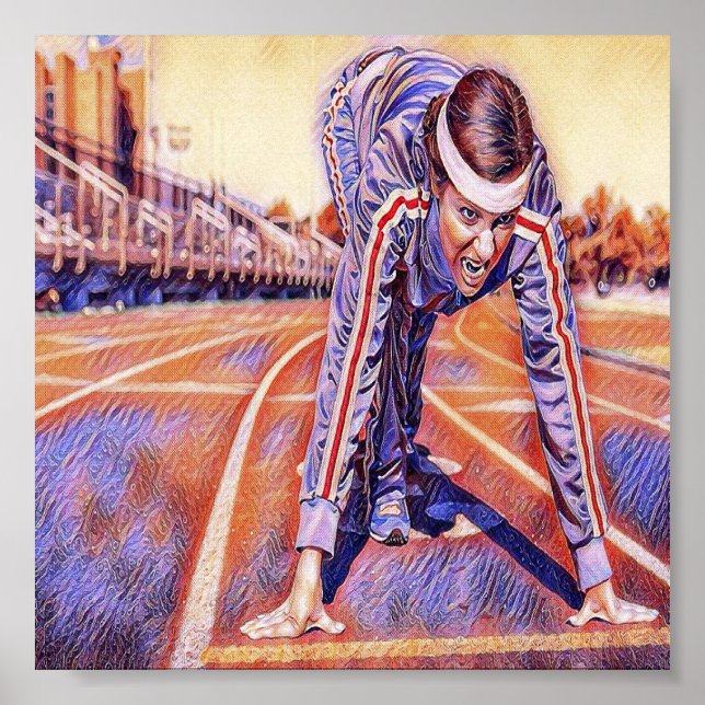 Training athlete poster (Front)