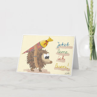 Training card - lovingly handdrawn girl