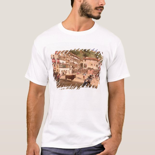 Training Fight in Biscay, 1869 T-Shirt (Front)