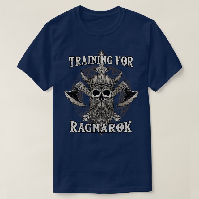 Training for Ragnarok 4 T-Shirt (Design Front)