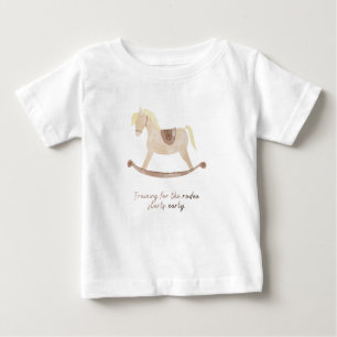 Training for the rodeo starts early baby T-Shirt