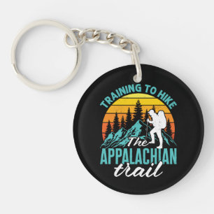Training to Hike the Appalachian Trail Hiker  Key Ring