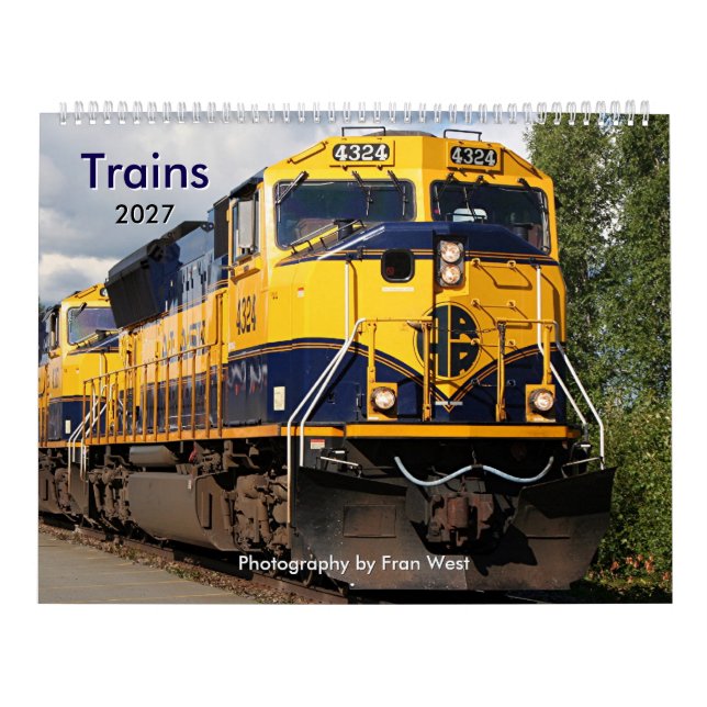 Trains 2027 calendar (Cover)
