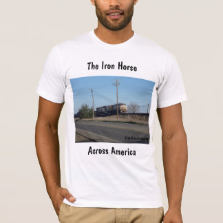 Trains built America T-shirt, Clothing, menswear T-Shirt