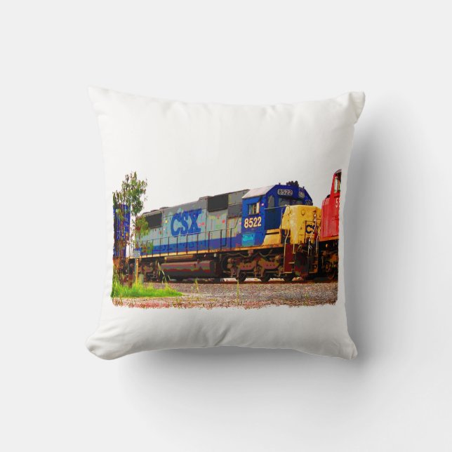 Trains Cushion (Front)