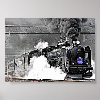 Trains Japan Rail Poster