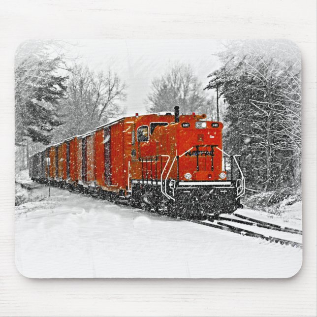 Trains Mouse Pad (Front)