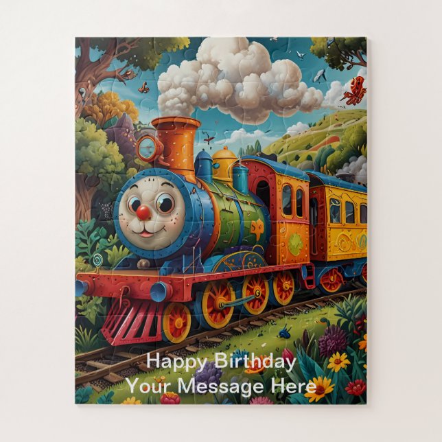 Trains, Planes, and Undersea Adventure Jigsaw Puzzle (Vertical)