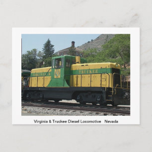 Trains Post Card