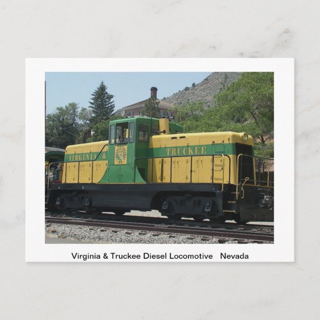 Trains Post Card (Front)