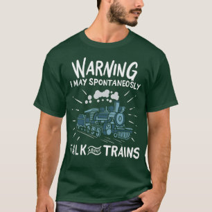 Trains Railroad Steam Engine 1 T-Shirt