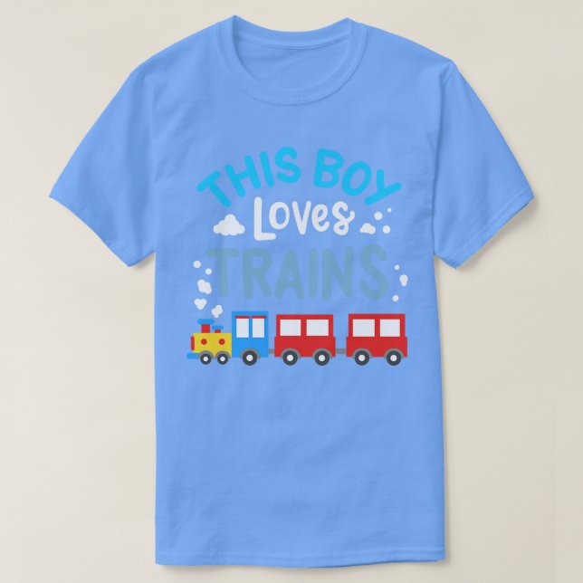 Trains Train Lover 1 T-Shirt (Design Front)