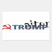 Traitor Trump sticker