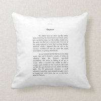 TRAITORS EXCERPT throw pillow