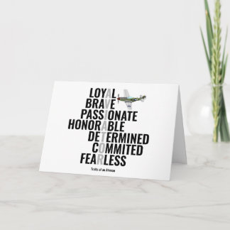 Traits of an Airman Card