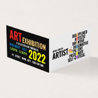 Traits of an Artist, Artist Exhibition, Detailed