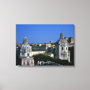 Trajan's Column Rome Italy Canvas Print