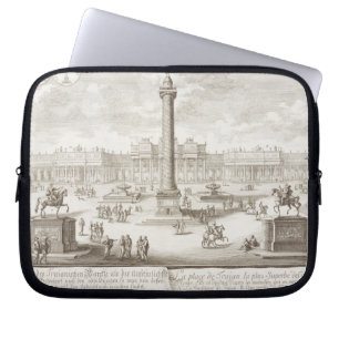 Trajan's Square Rome, from 'Entwurf einer historis Laptop Sleeve