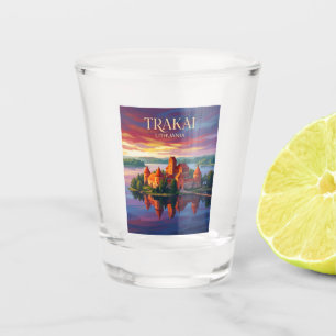 Trakai Historical National Park Lithuania Shot Glass
