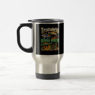 Tralalelo VS Brr Patapim Funny Italian Brainrot Me Travel Mug