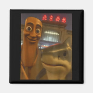 Tralalero tralala & tung tung sahur italian magnet