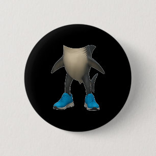 Tralalero Tralala Funny Italian Brainrot Halloween 6 Cm Round Badge