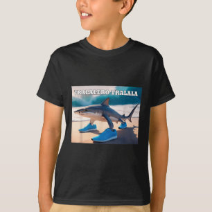Tralalero Tralala Funny Shark Meme  T-Shirt