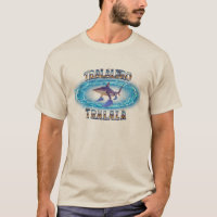 Tralalero Tralala Funny Shark Meme T-shirt, Bootle