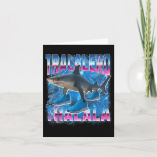 Tralalero-tralala Italian-brainrot Funny Gen Z Men Card