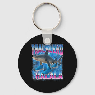 Tralalero-tralala Italian-brainrot Funny Gen Z Men Key Ring