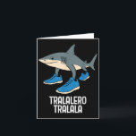 Tralalero Tralala Italian Brainrot Funny Meme  Card<br><div class="desc">Tralalero Tralala Italian Brainrot Funny Meme</div>