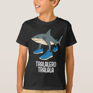 Tralalero Tralala Italian Brainrot Funny Meme  T-Shirt