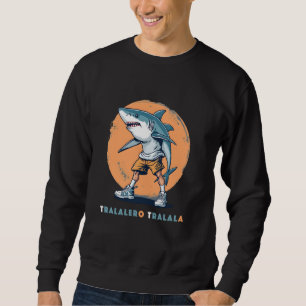 Tralalero Tralala Meme Tee Funny Shark Quote Itali