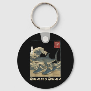 Tralalero Tralala Shark Italian Brainrot Meme Japa Key Ring