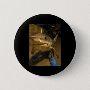 Tralalero tralala shark meme 6 cm round badge