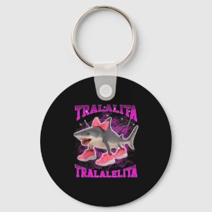 Tralalita Tralalelita Funny Italian Brainrot Hallo Key Ring
