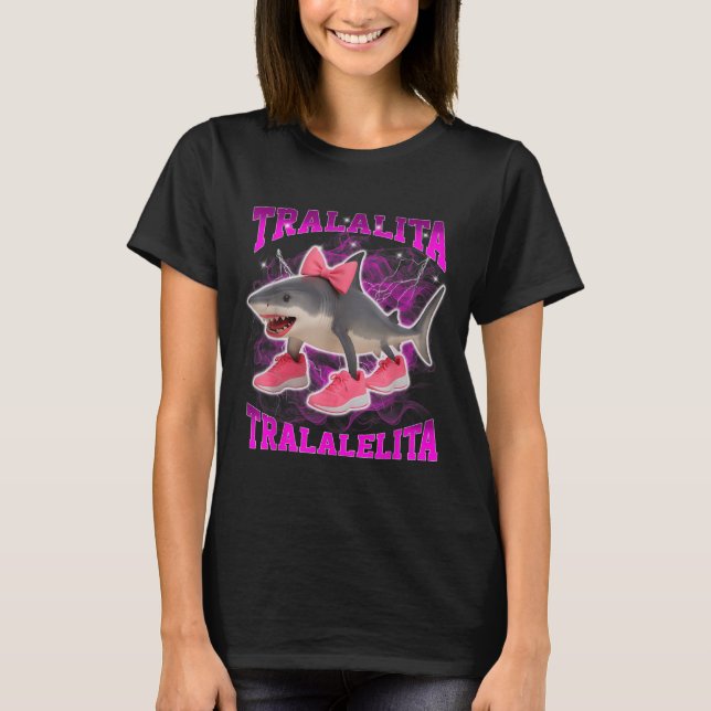 Tralalita Tralalelita Funny Italian Brainrot Hallo T-Shirt (Front)